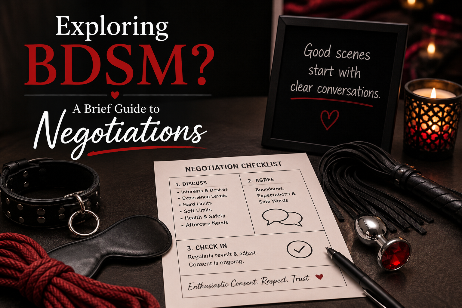 BDSM Brief Guide to Negotiations