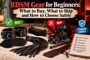 BDSM Gear for Beginners: What to Buy, What to Skip and How to Choose Safely